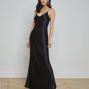 L'Agence Serita Silk Dress Gown Sz 8
